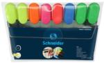 Schneider Szövegkiemelő készlet, 1-5 mm, SCHNEIDER "Job 150", 6+2 szín - 8db (TSCJOB150V8) - fiorex