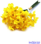  Nárcisz 6 szálas köteg 33 cm - Sárga