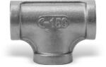  T-idom 3/8" BSP belső/belső/belső fix menettel