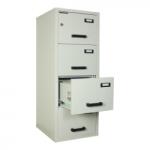  CLASIFICATOR METALIC IGNIFUG (ANTIFOC) CU 4 SERTARE 545x653x1500 mm (LxlxH) (98115460) Dulap arhivare