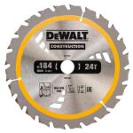 DEWALT Диск циркулярен Dewalt DT1951 за дърво 184x20x1.8мм, 24z (DT1951)