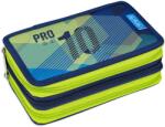 Herlitz Ученически несесер с 3 ципа Herlitz - Green Goal, 31 части (50038787)
