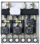 Defro 3 körös o-gy, 3 Szivattyú Plus, 1 keverőszelep-motorral, 2 termosztatikus keverőszelep, vezérléssel