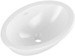 Villeroy & Boch Loop & Friends mosdótál 50.5x36 cm ovális süllyesztett fehér 4A610001 (4A610001)