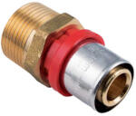 NTM Racord presare 700V Ntm, alama, filet exterior, D 20 mm x 3/4 (700V203/420)