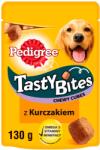 PEDIGREE Tasty Bites Chewy Cubes Recompense cu pui, pentru caini 130 g