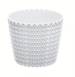 Prosperplast NITLY Virágcserép, 26 cm, fehér DNY260-S449 (DNY260-S449)