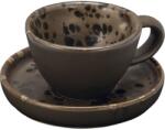 LE COQ PORCELAINE LE COQ Phobos Espresso csésze alátéttel, 0, 08 liter, barna