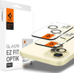 Spigen Glass tR EZ Fit Optik Pro 2 Pack, yellow - iPhone 15/15 Plus/14/14 Plus (AGL07168) - vexio