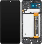 MP Piese si componente Display cu Touchscreen MP compatibil cu Samsung Galaxy A13 A137, cu Rama, Negru (dis/mp/sga137/cu/ne) - vexio
