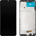 MP Piese si componente Display cu Touchscreen MP compatibil cu Samsung Galaxy A32 A325, cu Rama, Negru (dis/mp/sga325/cu/ne) - vexio