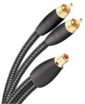 Audioquest Media convertor Splitter 1xRCA mama la 2xRCA tata Audioquest F22M-FLX-X, 15cm (F22M-FLX-X)