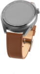 Fixed Curea pentru Samsung Galaxy Watch 4/5/Active 2, Huawei Watch GT 3 (42mm)/GT 3 Pro (43mm) - Fixed Leather Strap - Brown (KF2341682) - vexio