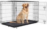  ABC-ZOO Cușcă pliabilă pentru câini, 2 uși, XXL - 121 x 74 x 82 cm