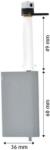 RABOESCH cârmă completă 36x60mm (KR-rb107-02)
