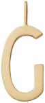 Design Letters pandantiv din argint placat cu aur 99KK-AKD8HK_GLD (90201544G)