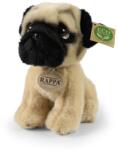 Rappa Plüss kutya mopsz 18 cm ECO-FRIENDLY (RP241176)