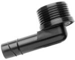 Hunter HU szórófejbekötő könyök HSBE 16mm x 3/4" fekete, 50db-cs (334310)