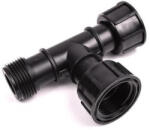  Hollanderes T idom 1" KBB PXT fekete, 10 db/cs, 100 db/doboz (06250010)