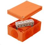  SEZ tűzálló műanyag falon kívüli kötődoboz 125x85x59mm 4mm2 IP55, KSK 125 6P/4 PO, 10012264.00