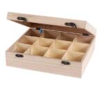  Fa teafilter tartó 12rekeszes 26 x 21 x 8 cm
