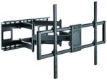 TECHLY ICA-PLB 189B dönthető fali karos konzol 60-120" LCD kijelzőhöz, fekete (8059018367591)