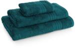 Eurofirany Aura minőségi törölköző egyiptomi pamutból és modálból Sötét türkiz 70x140 cm