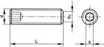 Qualfast m6x6 bkny hernyócsavargr-45h 14.9 (QFT6023218A)