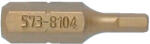 Cromwell 3.0mmx25mm hatszög titán csavarhúzó bit 1/4" hatszög illesztéssel (KEN5738104K)