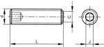 Qualfast m12x16 bkny hernyócsavar gr-45h 14.9 (QFT6023410A)