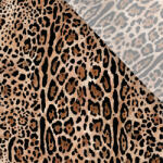 Takoy Mătase artificială / silky ușor elastic leopard