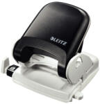 Leitz Perforator 25 coli, LEITZ 5005 - negru (L-50050095) - siscom-papetarie