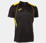 Joma CHAMPIONSHIP VII SHORT SLEEVE T-SHIRT dressz fekete sárga 5XS