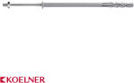 Koelner K-RUR rögzítődübel M8 menettel - 10x300 mm (csőbilincshez) (K-RUR-10K300)