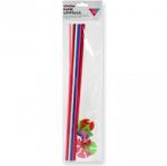  Lufipálca csészével vegyes színek 10 db pálca és 10 db csésze 42 cm 640956 (640956)