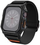 Spigen ACS08609 Watch Series 10 46mm fekete szilikon óraszíj (ACS08609)