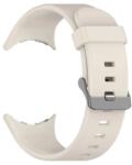 GIGAPACK GP-164591 Google Pixel Watch 3 45mm bézs szilikon óraszíj (GP-164591)
