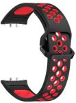 GIGAPACK GP-164584 Galaxy Fit 3 fekete/piros szilikon óraszíj (GP-164584)