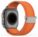 DUX DUCIS GP-162962 Watch Series 5 40mm / 4 40mm / 3 38mm narancssárga nylon óraszíj (GP-162962)
