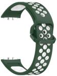 GIGAPACK GP-164588 Galaxy Fit 3 sötétzöld/fehér szilikon óraszíj (GP-164588)