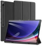 Dux Ducis GP-162913 Galaxy Tab S9 Ultra WIFI / LTE / S8 Ultra LTE fekete bőr hatású oldalra nyíló tok (GP-162913)