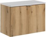 Comad Set dulap Comad Nova Oak NOVA OAK A 82-80-2D, blat Comad Nova White NOVA WHITE 89-80 (SETNOABWHITE80CMD)