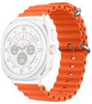 GIGAPACK GP-163492 Galaxy Watch Ultra eSIM 47mm (SM-L705) narancssárga szilikon óraszíj (GP-163492)