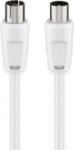 Goobay antenna koax kábel szerelt kivitelben 10m fehér (11514) (11514) - aqua