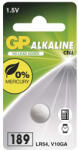 GP Batteries EMOS B13892, GP Alkáli gombelem LR54 (189F) 1db/bliszter (B13892)