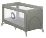 Lionelo Patut Pliant Lionelo Stefi Un Nivel Cu Intrare Laterala Cu Fermoar 2 Roti 120x60cm Conform Cu Standardul European De Securitate EN 716 Bej (LO-STEFI_BEIGE_SAND)