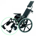 REHAB B-4200/P kerekesszék TH+TL tartozékokkal 43cm-es (71283)