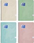 OXFORD Caiet Oxford Touch Pastel, A4, 80 file, culori pastel, patratele 400175356