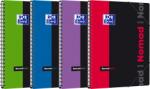 OXFORD Caiet organizator Oxford Students Nomadbook, A4+, 80 file, diverse culori, patratele 400019522