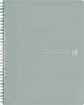 OXFORD Caiet Oxford Origins, A4+, 70 file, gri, patratele 400150008